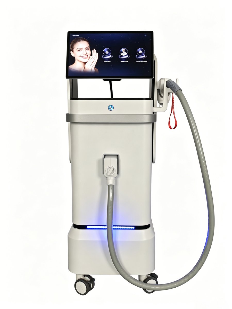 Triple Wavelength Laser Machine 755 808 1064nm | All Skin Types